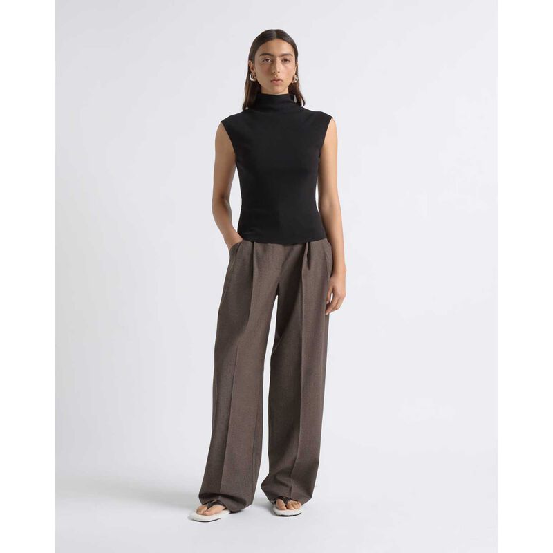Cue Cotton Silk Cap Sleeve Knit image number 7